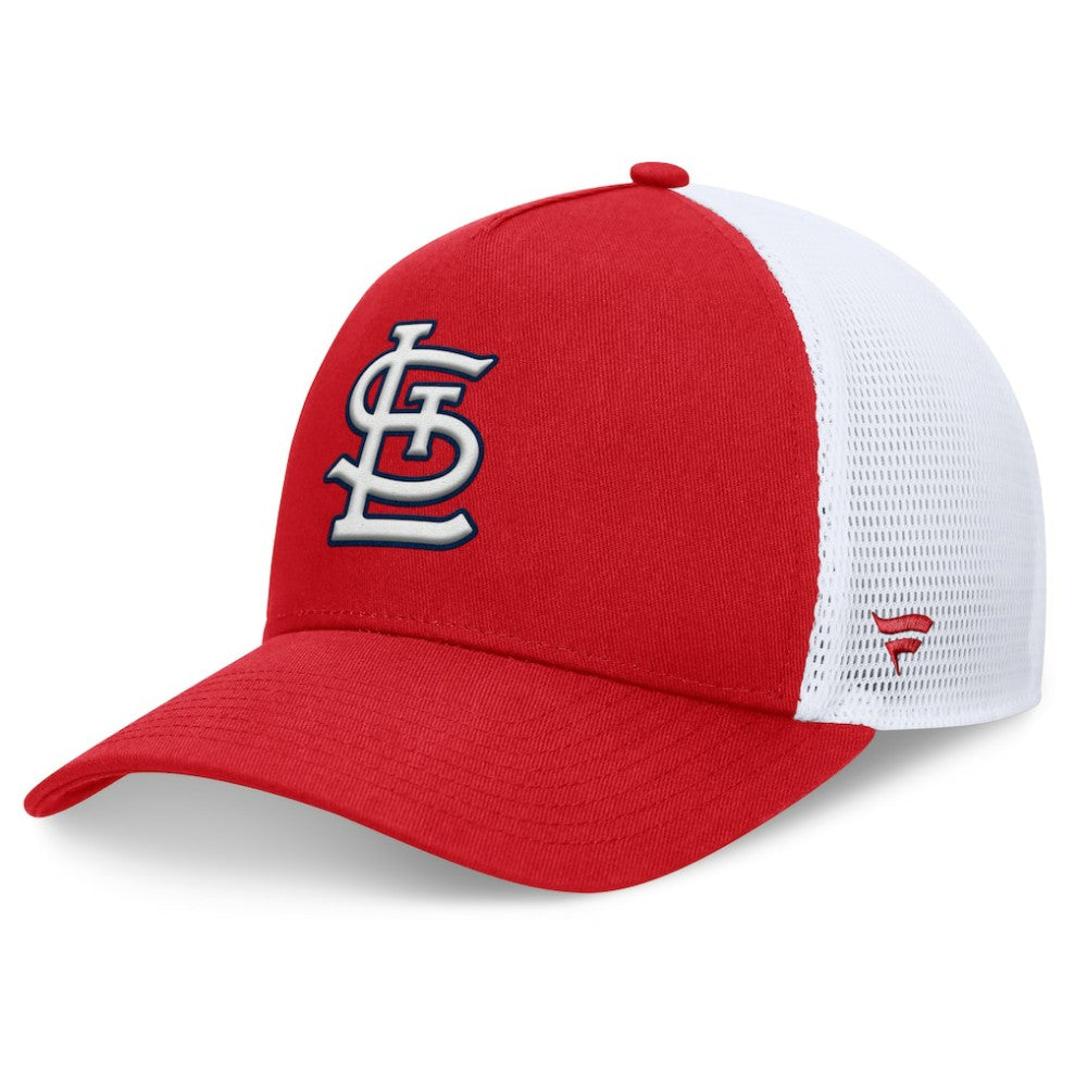 St. Louis Cardinals Fundamental A-Frame Adjustable Hat - Red