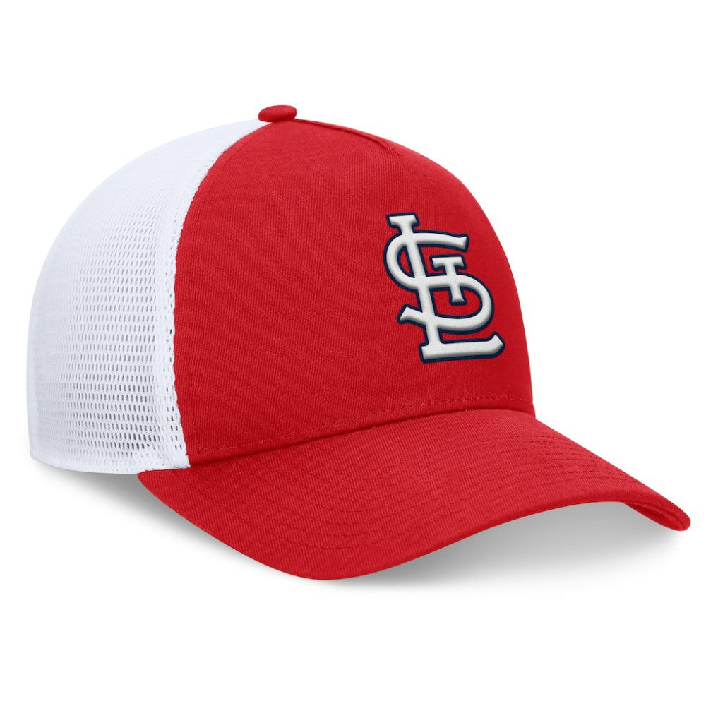 St. Louis Cardinals Fundamental A-Frame Adjustable Hat - Red