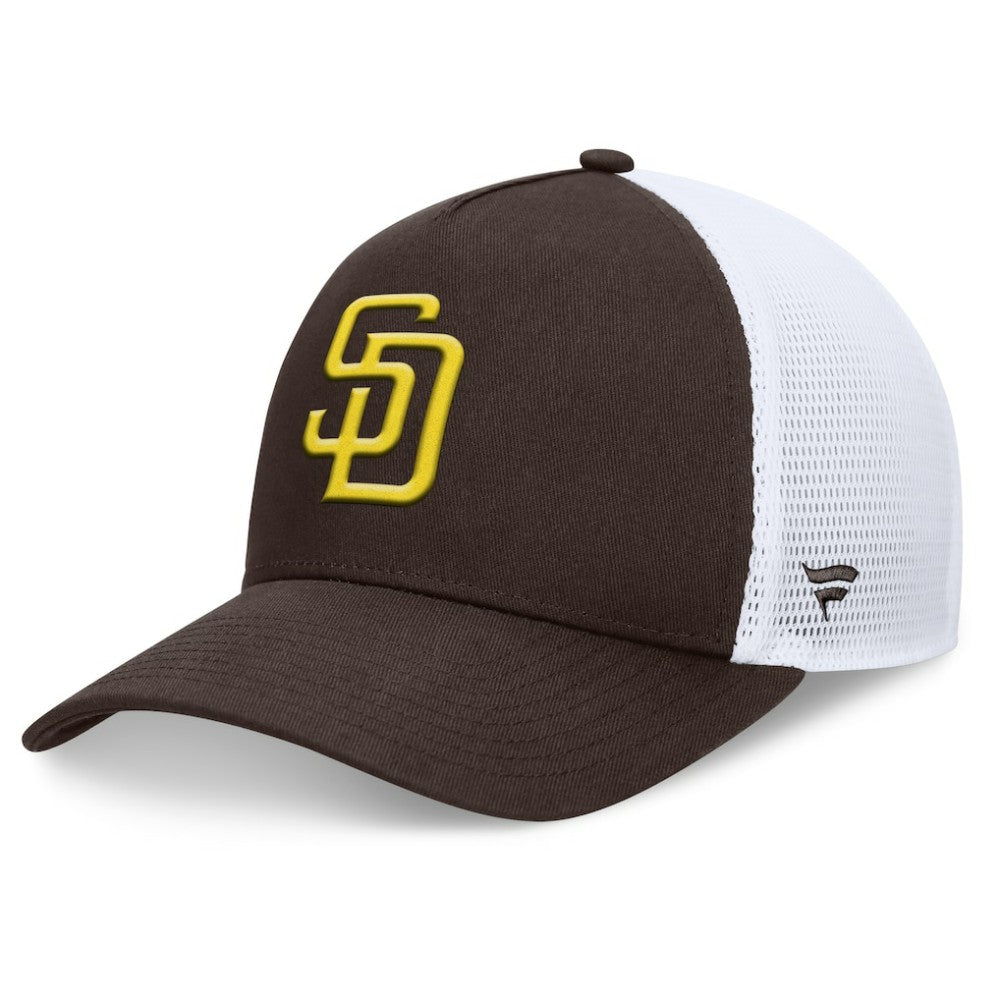 San Diego Padres Fundamental A-Frame Adjustable Hat - Brown