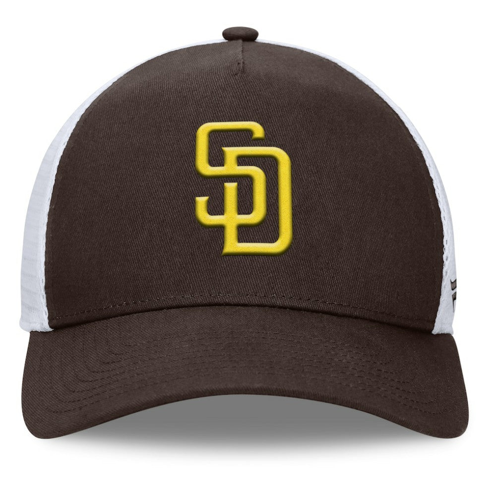 San Diego Padres Fundamental A-Frame Adjustable Hat - Brown