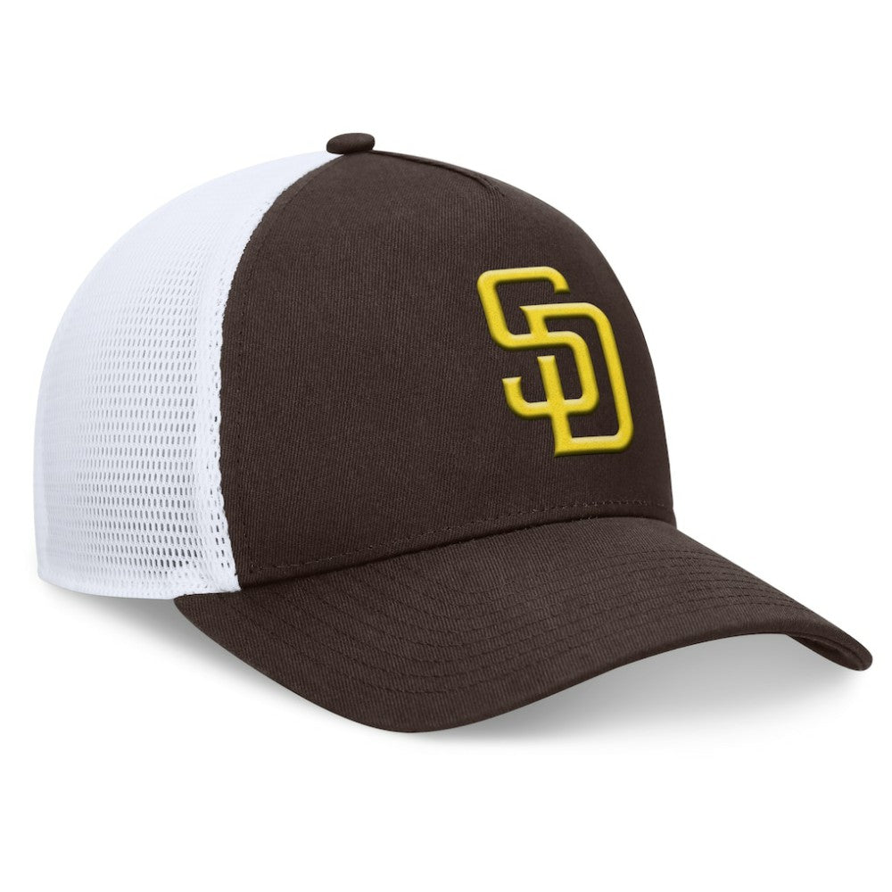 San Diego Padres Fundamental A-Frame Adjustable Hat - Brown