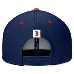 Boston Red Sox Fundamental Bold Snapback Hat - Navy/Red
