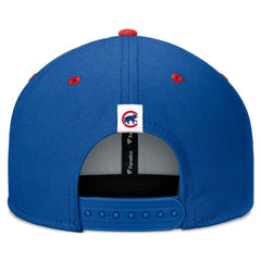 Chicago Cubs Fundamental Bold Snapback Hat - Royal/Red