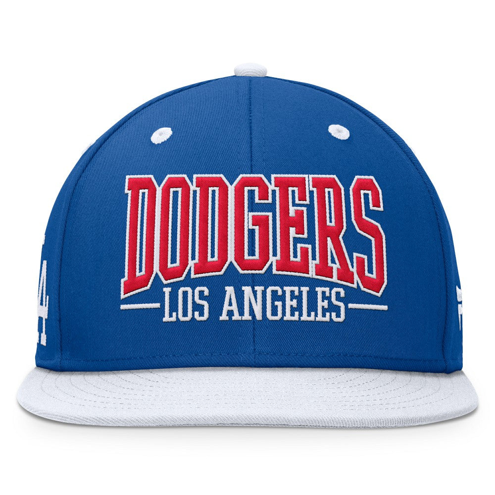 Los Angeles Dodgers Fundamental Bold Snapback Hat - Royal/White