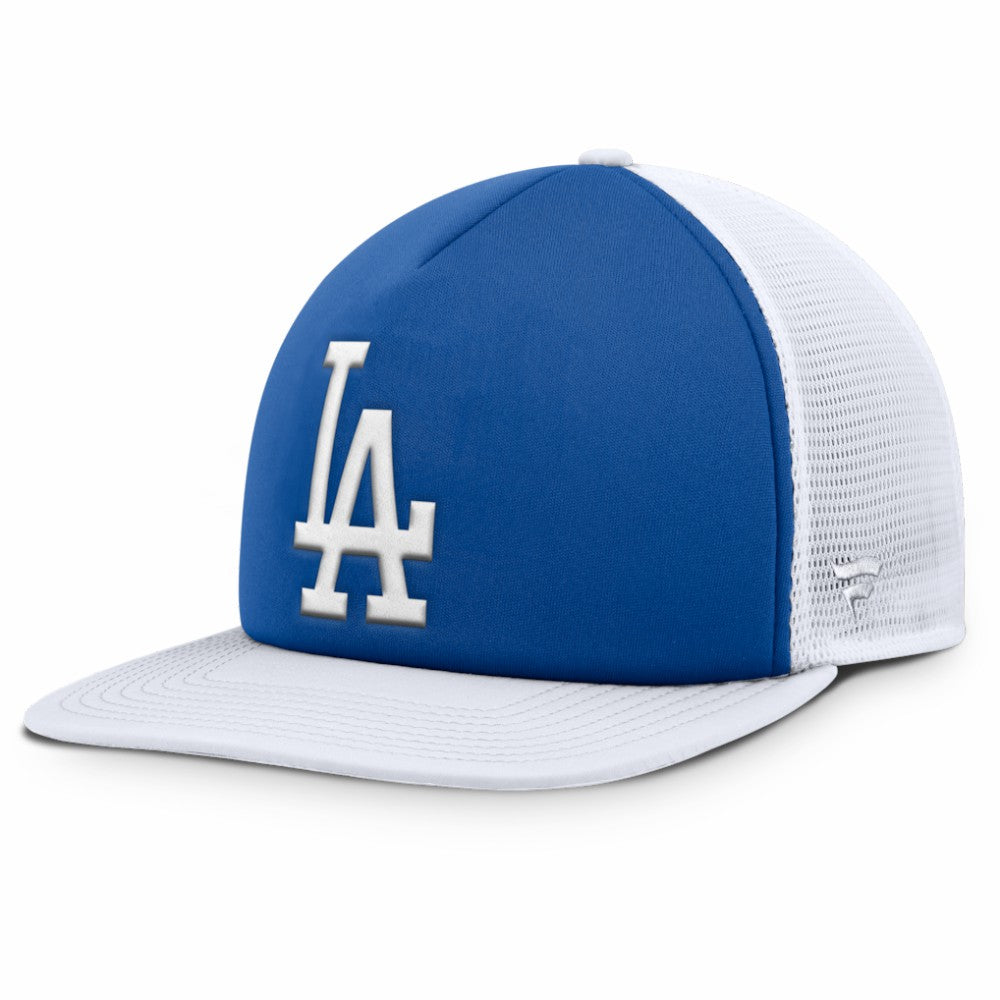 Los Angeles Dodgers Fundamental Foam Front Snapback Hat - Royal/White