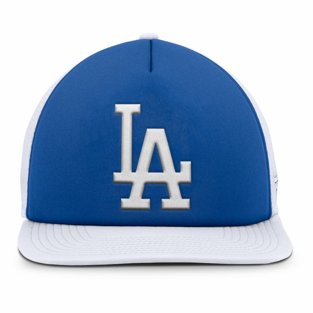 Los Angeles Dodgers Fundamental Foam Front Snapback Hat - Royal/White
