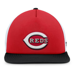 Cincinnati Reds Fundamental Foam Front Snapback Hat - Red/Black