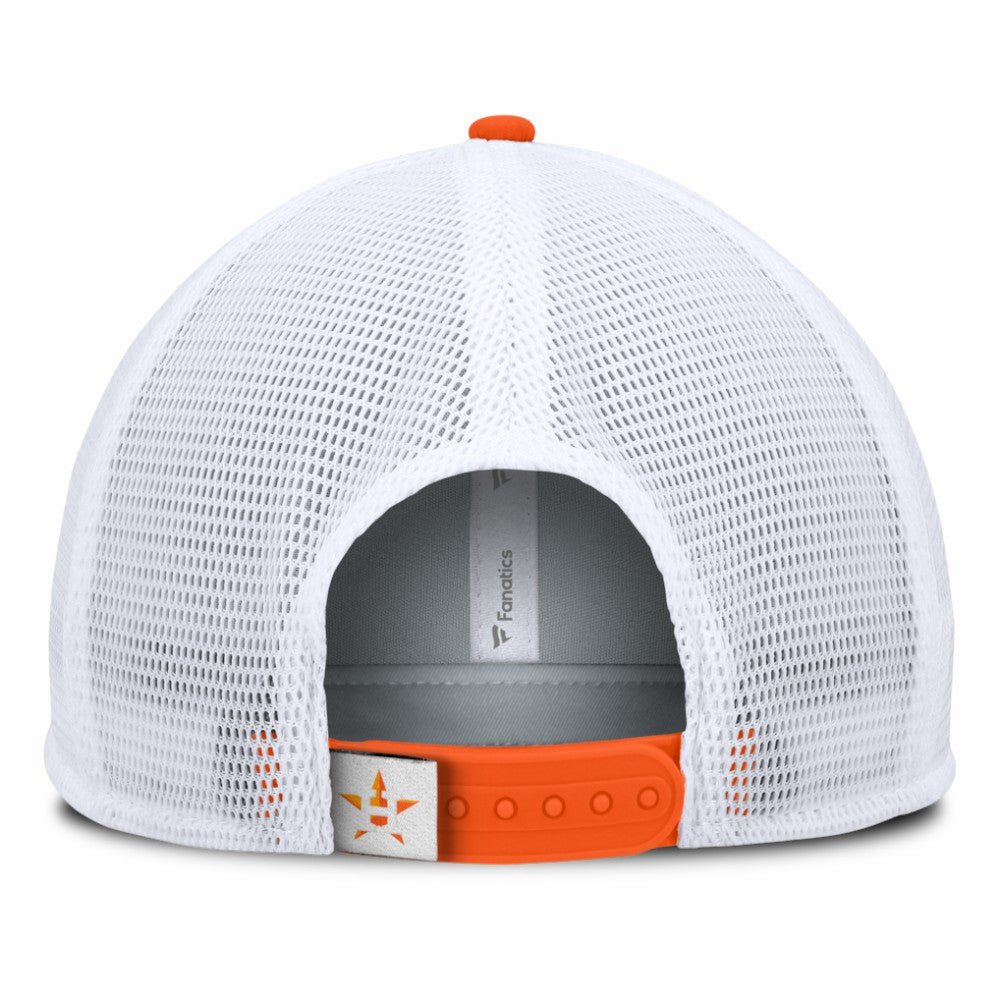 Houston Astros Fundamental Foam Front Snapback Hat - Navy/White