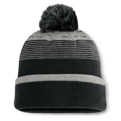 San Francisco Giants Fundamental Gradient Cuffed Knit Hat with Pom - Black