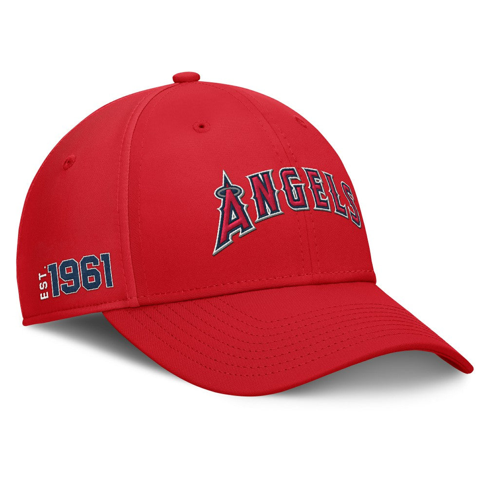 Los Angeles Angels Fundamental Tag Flex Hat - Red