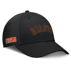 San Francisco Giants Fundamental Tag Flex Hat - Black