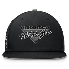 Chicago White Sox Fundamental Tri-Script Fitted Hat - Black