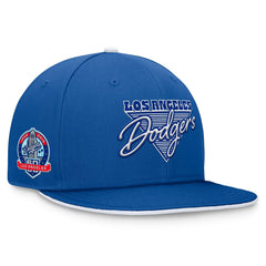 Los Angeles Dodgers Fundamental Tri-Script Fitted Hat - Royal