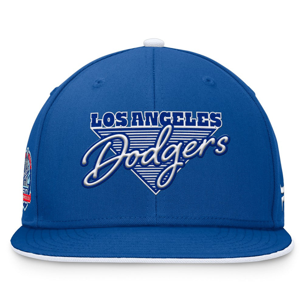 Los Angeles Dodgers Fundamental Tri-Script Fitted Hat - Royal