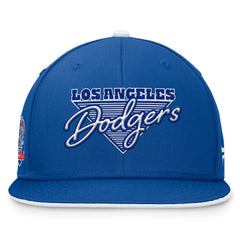 Los Angeles Dodgers Fundamental Tri-Script Fitted Hat - Royal