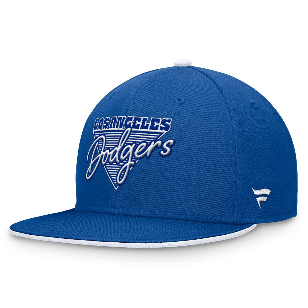 Los Angeles Dodgers Fundamental Tri-Script Fitted Hat - Royal