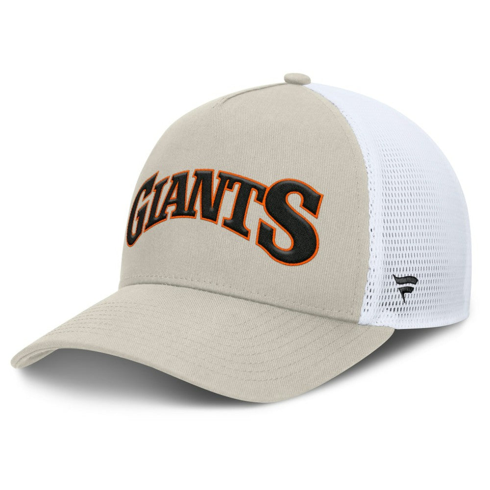 San Francisco Giants Heritage Light Khaki A-Frame Adjustable Hat - Khaki