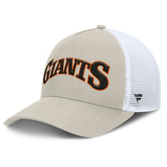 San Francisco Giants Heritage Light Khaki A-Frame Adjustable Hat - Khaki