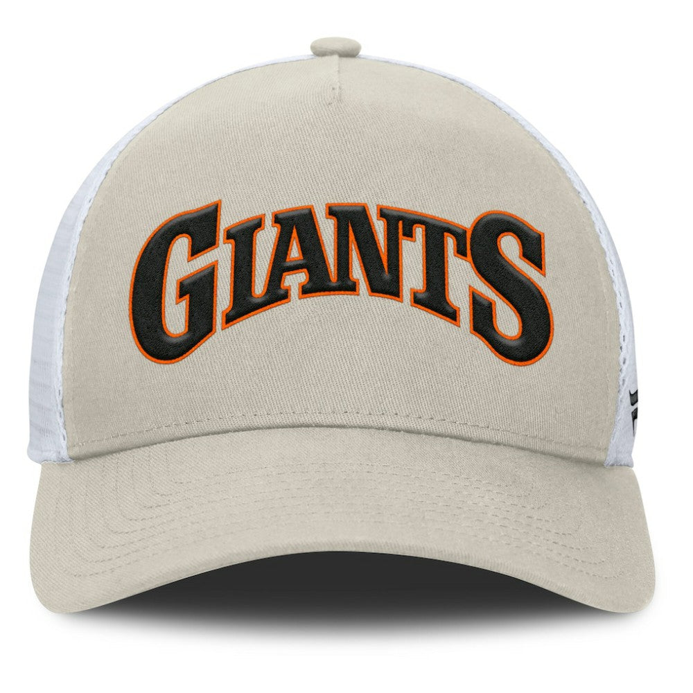 San Francisco Giants Heritage Light Khaki A-Frame Adjustable Hat - Khaki