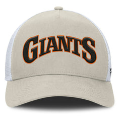 San Francisco Giants Heritage Light Khaki A-Frame Adjustable Hat - Khaki