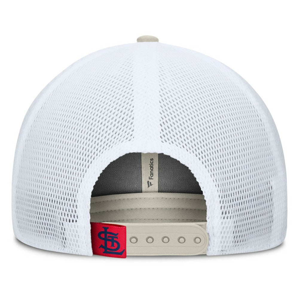 St. Louis Cardinals Heritage Light Khaki A-Frame Adjustable Hat - Khaki