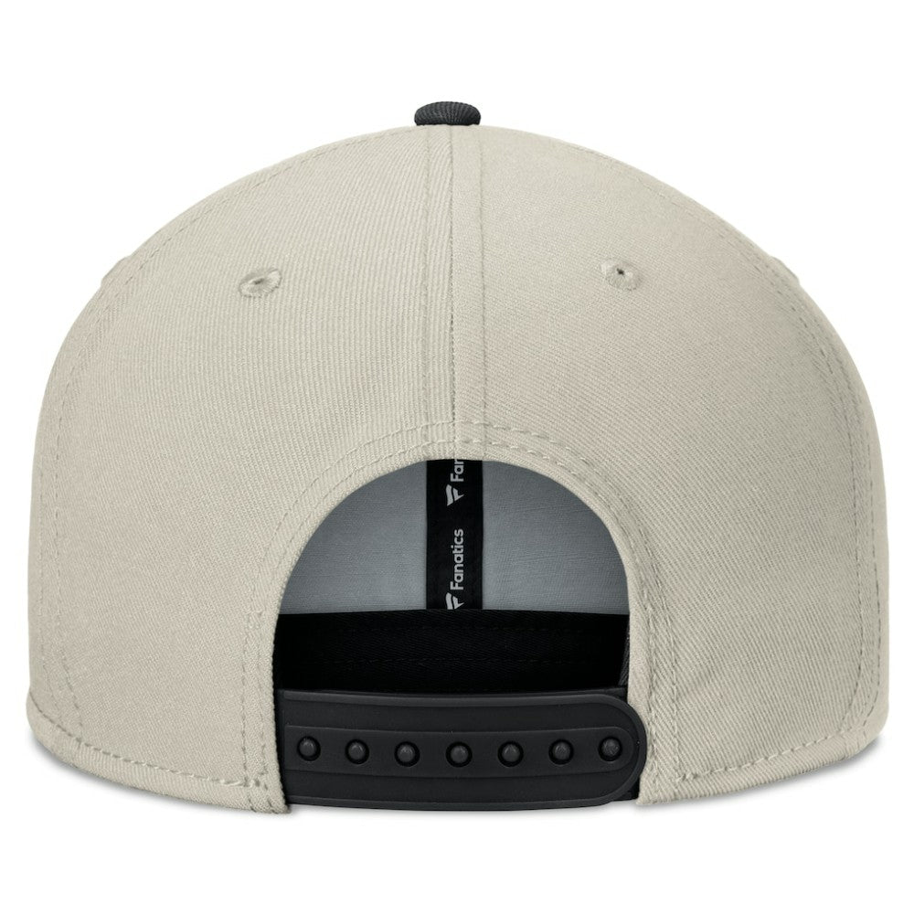 Chicago White Sox Team Two-Tone Snapback Hat - Khaki/Black
