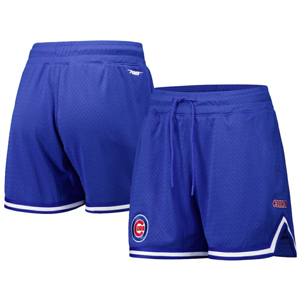 Chicago Cubs Pro Standard Women's Classic Mesh Shorts - Royal