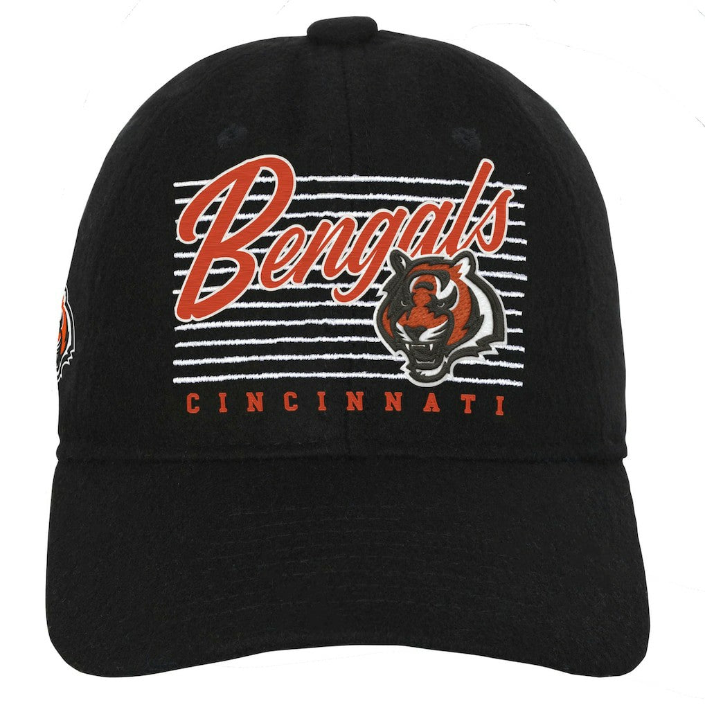 NFL Cincinnati Bengals Youth Retro Wooly Adjustable Hat