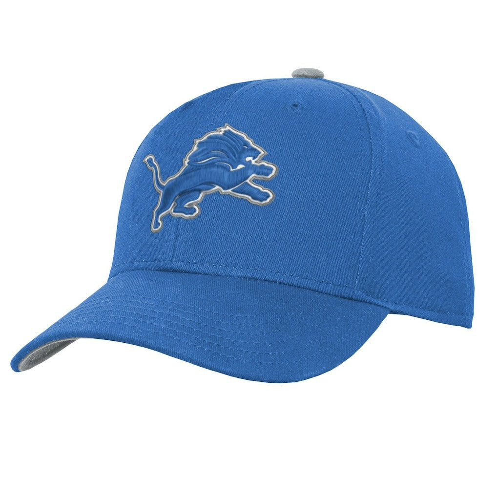 NFL Detroit Lions Youth Team Pre-Curved Adjustable Hat