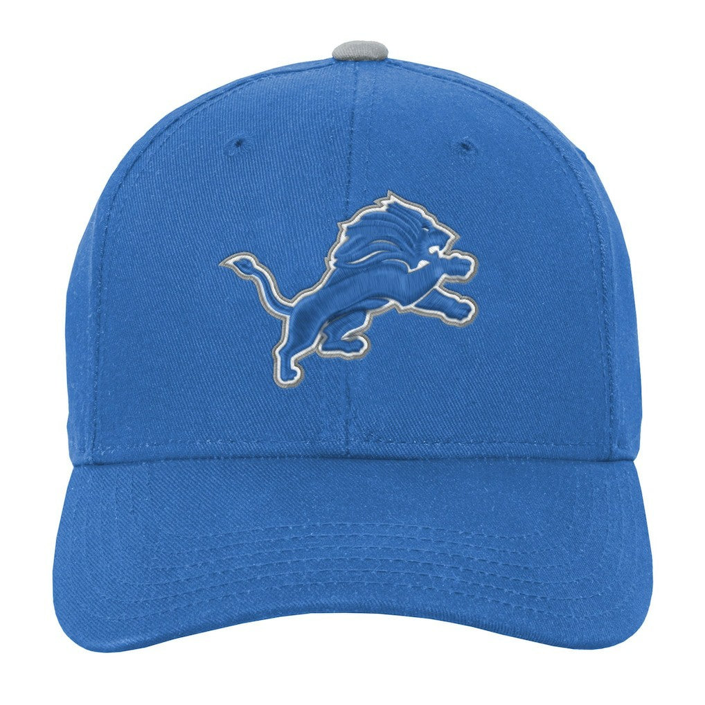 NFL Detroit Lions Youth Team Pre-Curved Adjustable Hat