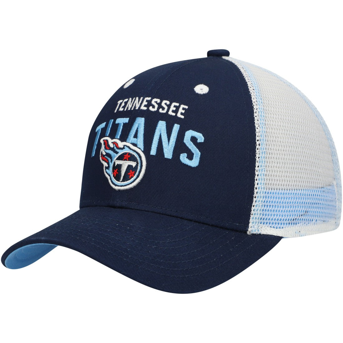 NFL Tennessee Titans Youth Core Lockup Trucker Adjustable Hat