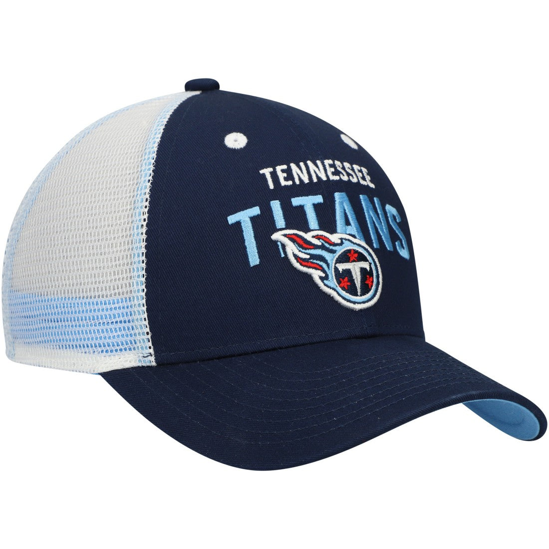 NFL Tennessee Titans Youth Core Lockup Trucker Adjustable Hat