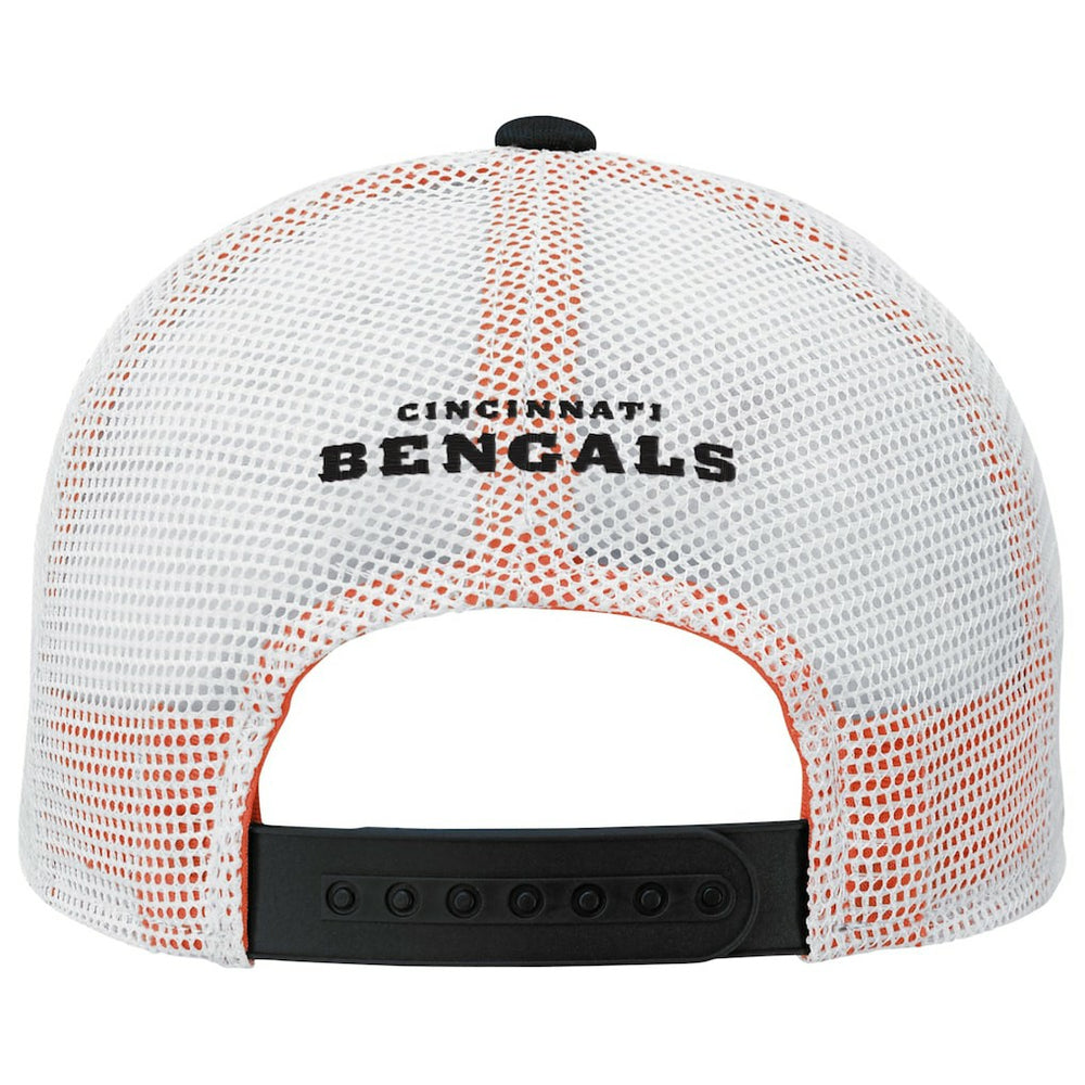NFL Cincinnati Bengals Youth Core Lockup Trucker Adjustable Hat