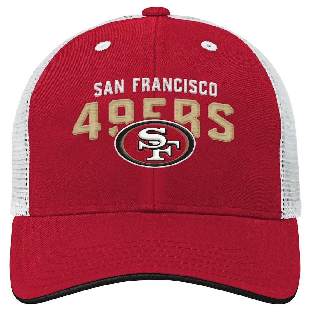 NFL San Francisco 49ers Youth Core Lockup Trucker Adjustable Hat