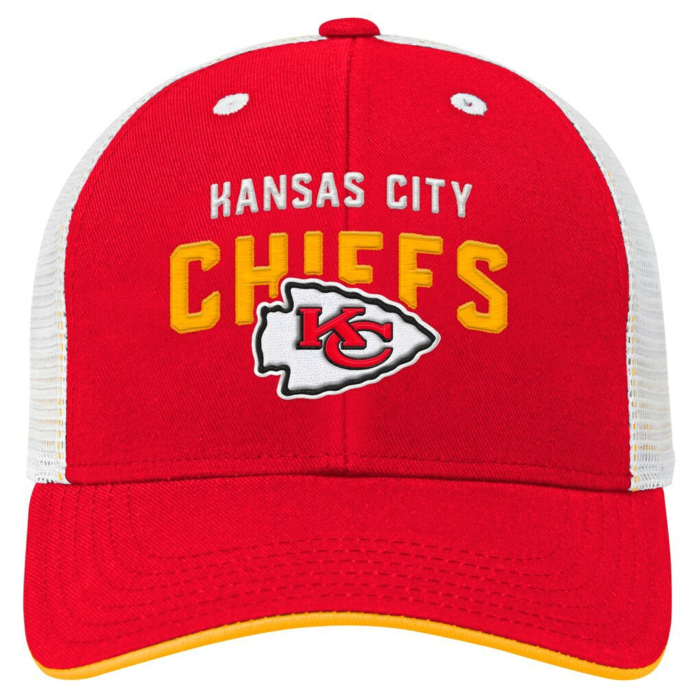 NFL Kansas City Chiefs Preschool Core Lockup Trucker Adjustable hat