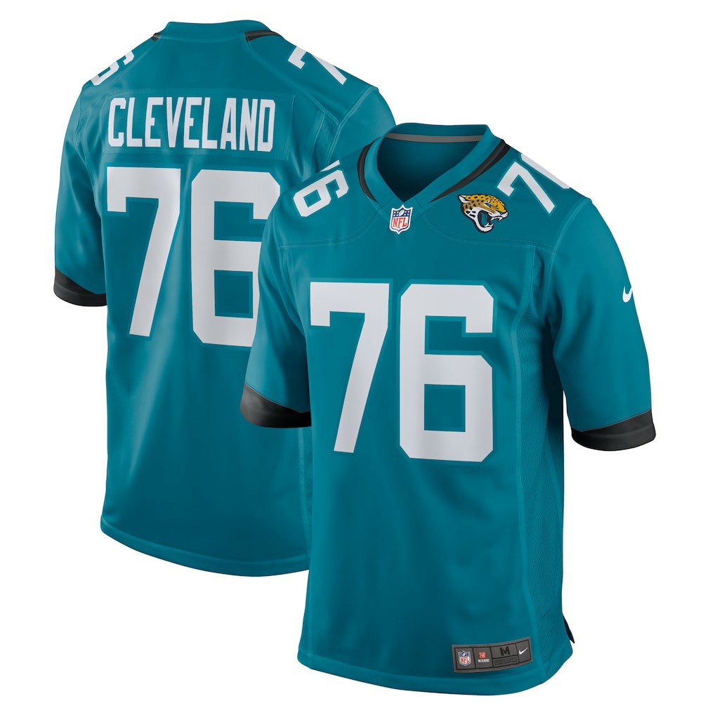NFL Jacksonville Jaguars Ezra Cleveland  Game Jersey