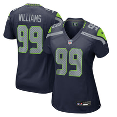 NFL Seattle Seahawks Leonard Williams  Women's Team Game Jersey