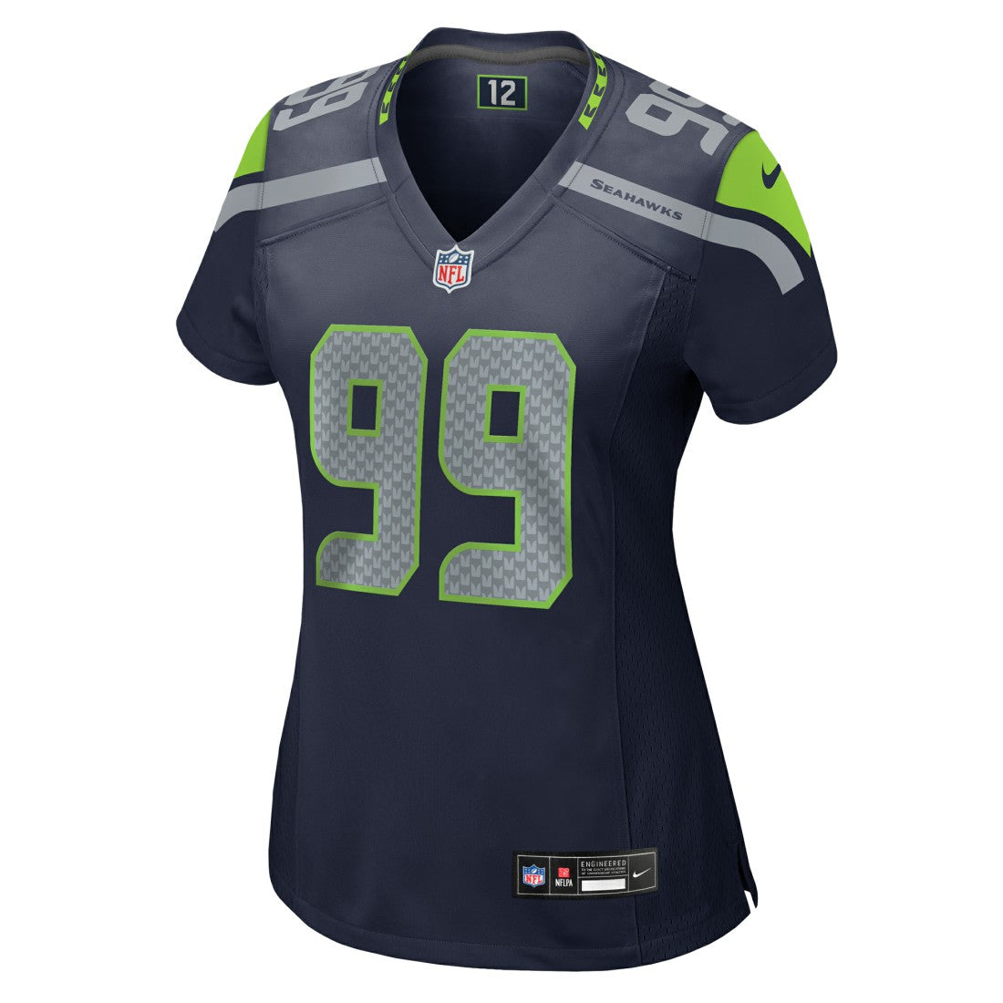 NFL Seattle Seahawks Leonard Williams  Women's Team Game Jersey