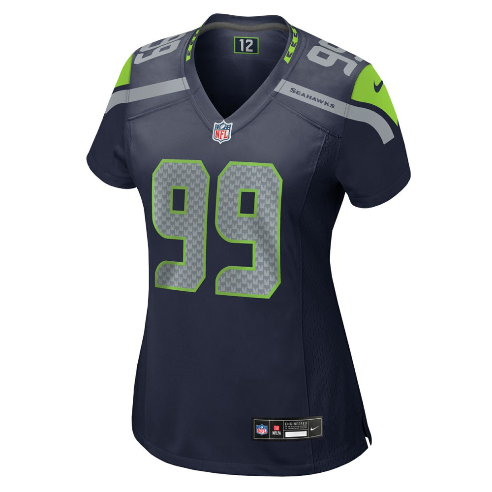NFL Seattle Seahawks Leonard Williams  Women's Team Game Jersey