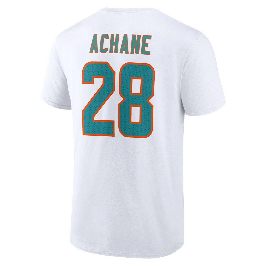 NFL Miami Dolphins De’Von Achane  Icon Player Name & Number T-Shirt