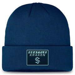Seattle Kraken Fanatics Authentic Pro Cuffed Knit Hat