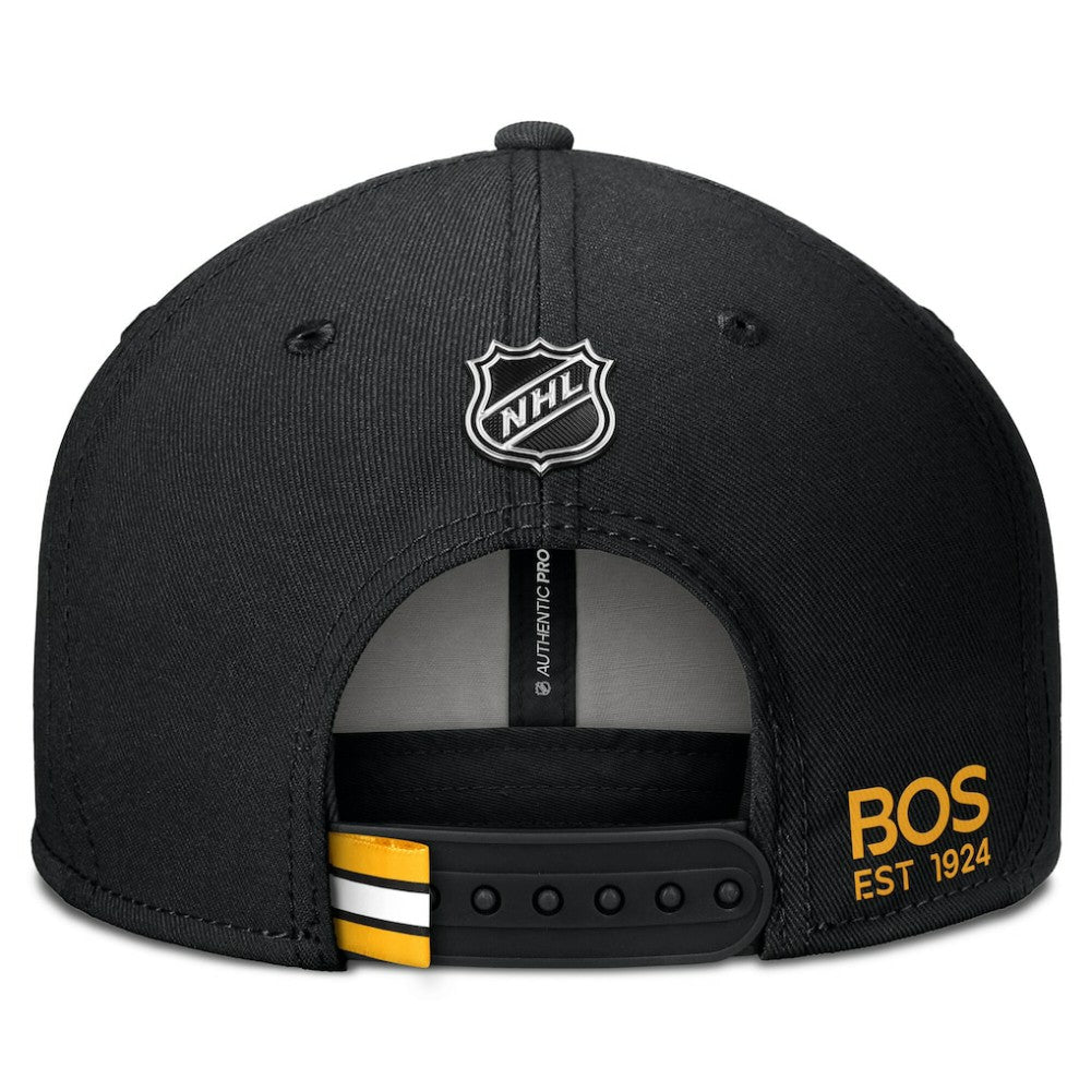 Boston Bruins Fanatics Authentic Pro Prime Snapback Hat