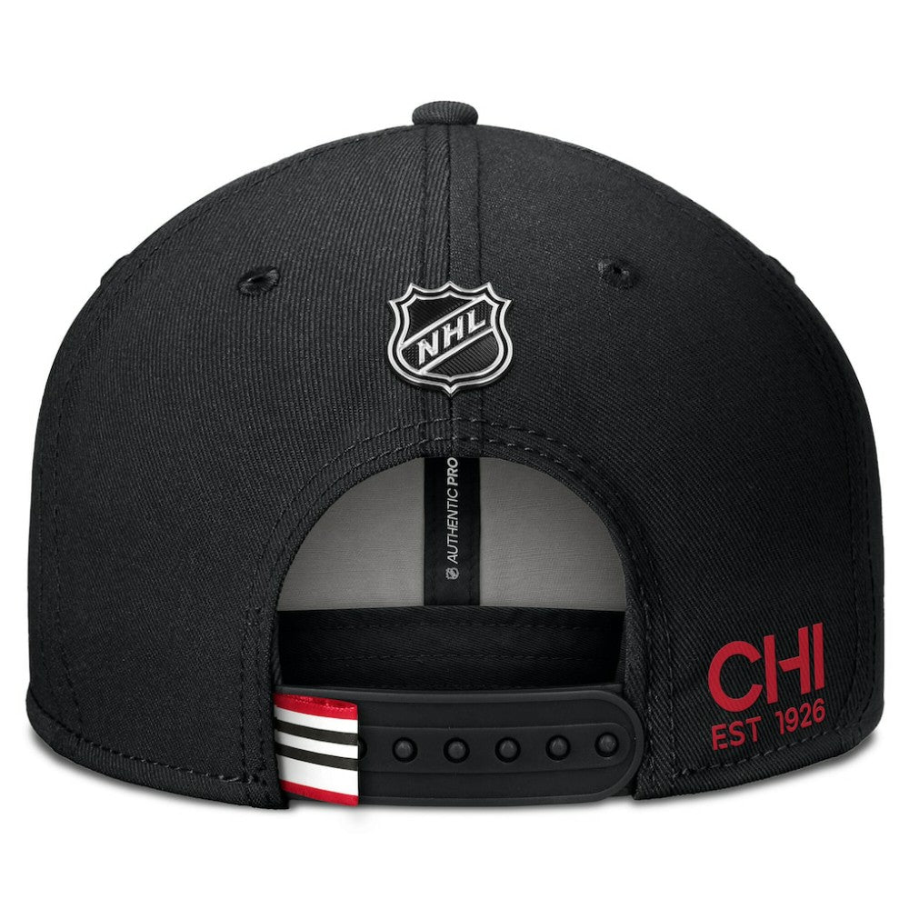 Chicago Blackhawks Fanatics Authentic Pro Prime Snapback Hat