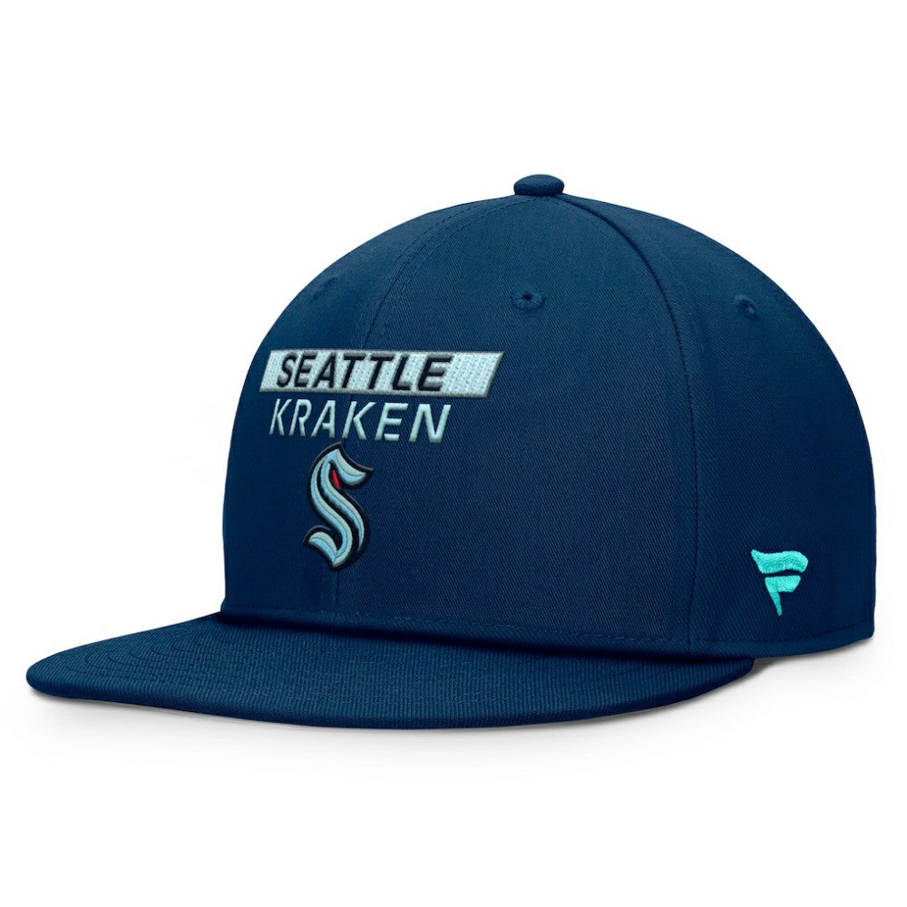Seattle Kraken Fanatics Authentic Pro Prime Snapback Hat