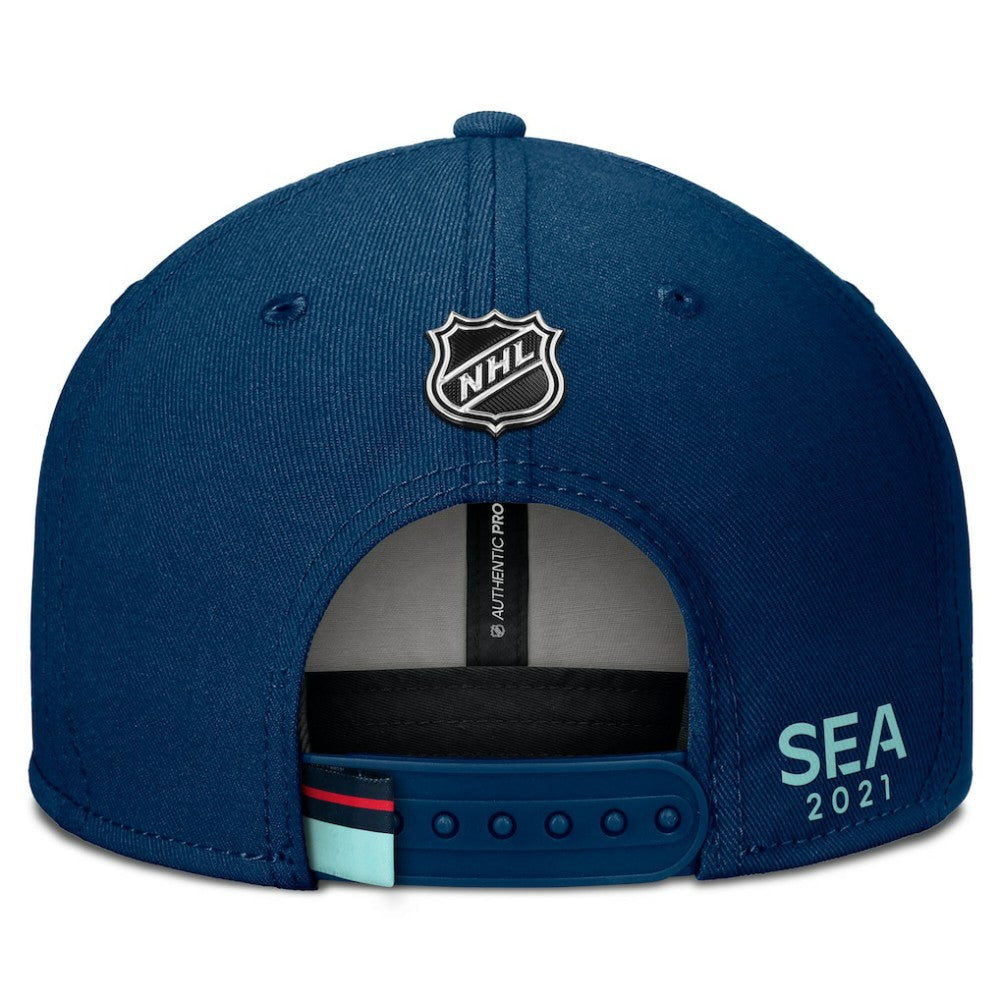 Seattle Kraken Fanatics Authentic Pro Prime Snapback Hat
