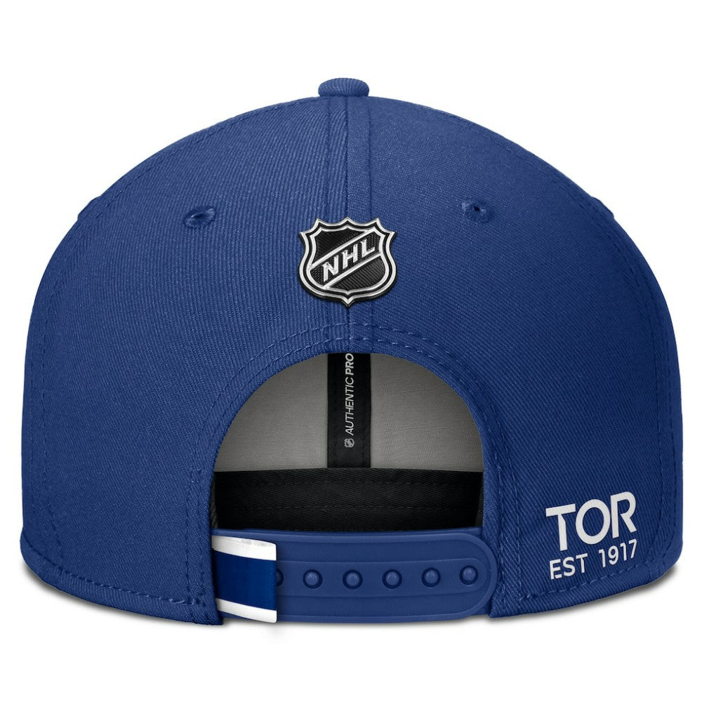 Toronto Maple Leafs Fanatics Authentic Pro Prime Snapback Hat