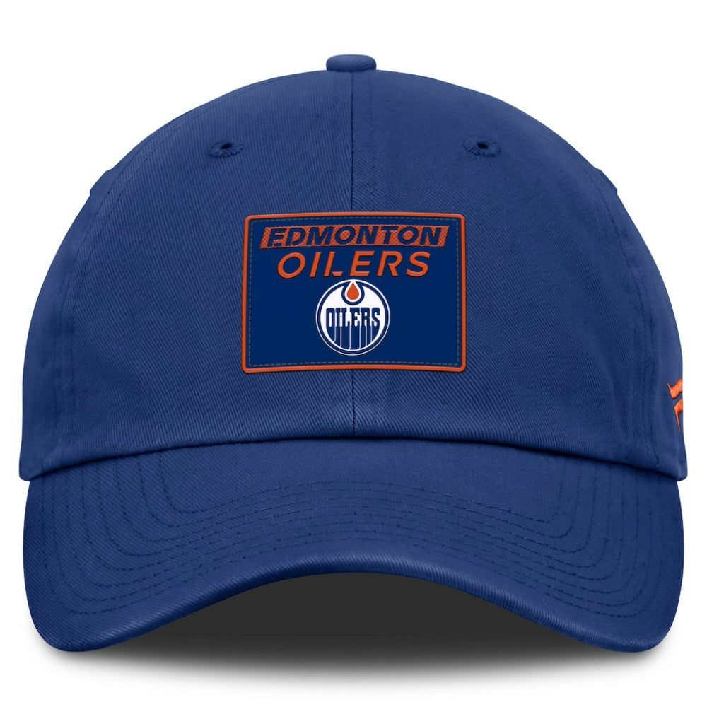 Edmonton Oilers Fanatics Authentic Pro Prime Adjustable Hat