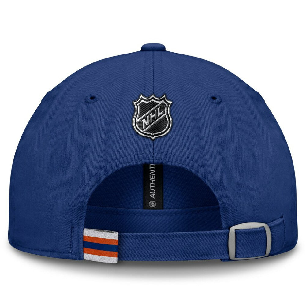 Edmonton Oilers Fanatics Authentic Pro Prime Adjustable Hat