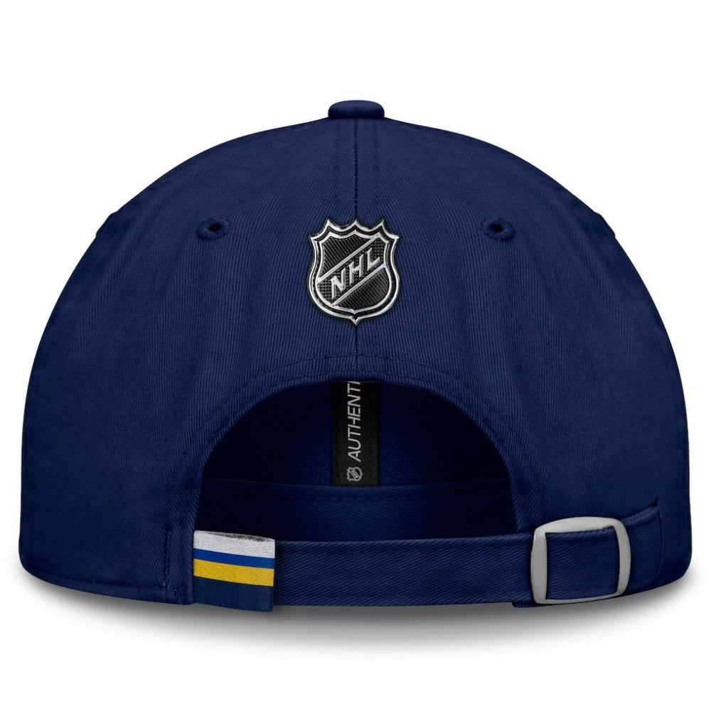 St. Louis Blues Fanatics Authentic Pro Prime Adjustable Hat