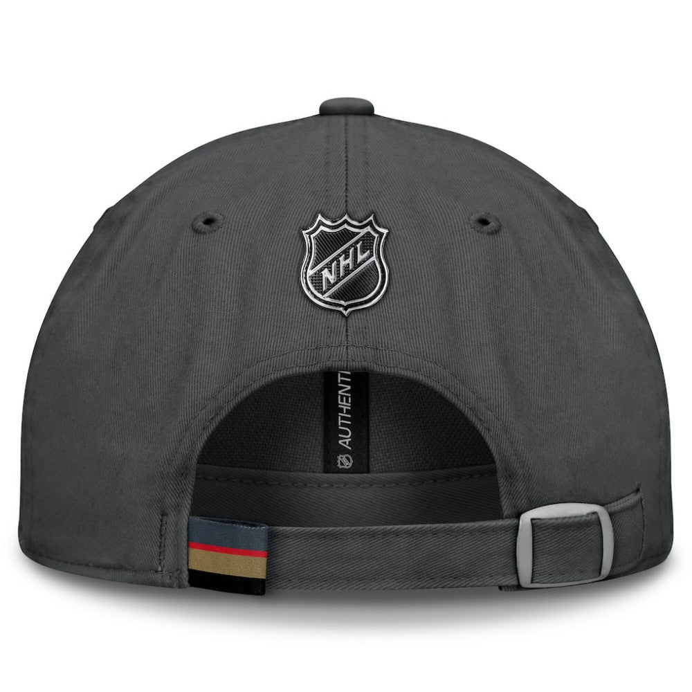 Vegas Golden Knights Fanatics Authentic Pro Prime Adjustable Hat
